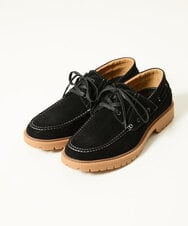 MS6GB03110 MK MICHEL KLEIN HOMME(MKミッシェルクランオム) スエードデッキシューズ ブラック