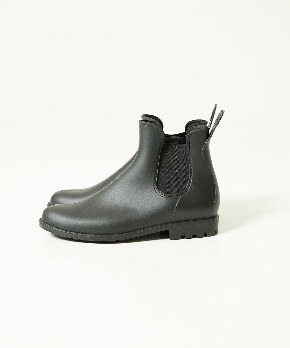 MS6GB04090 MK MICHEL KLEIN HOMME(MKミッシェルクランオム) サイドゴアレインブーツ ブラック