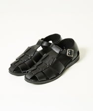 MS6GB06110 MK MICHEL KLEIN HOMME(MKミッシェルクランオム) グルカサンダル ブラック