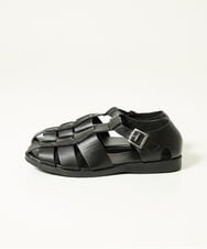MS6GB06110 MK MICHEL KLEIN HOMME(MKミッシェルクランオム) グルカサンダル ブラック