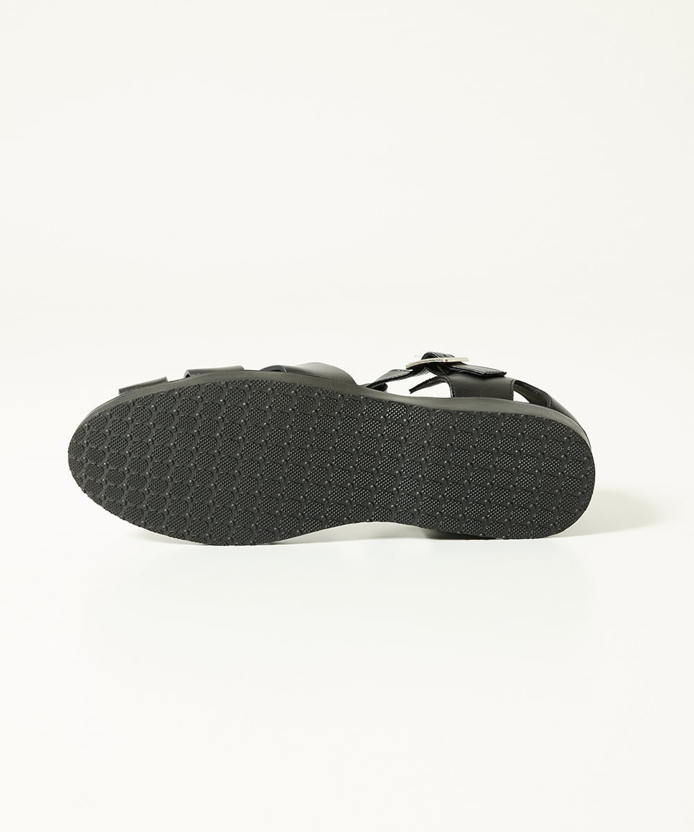 MS6GB06110 MK MICHEL KLEIN HOMME(MKミッシェルクランオム) グルカサンダル ブラック