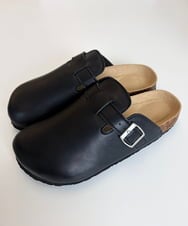 MS6GB07080 MK MICHEL KLEIN HOMME(MKミッシェルクランオム) クロッグサンダル ブラック