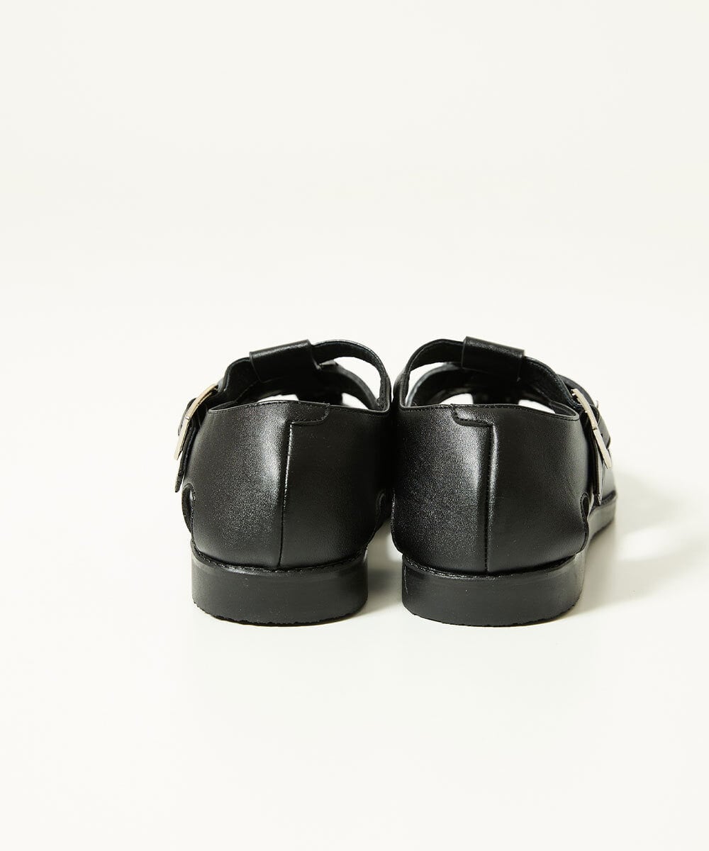 MS6GB07080 MK MICHEL KLEIN HOMME(MKミッシェルクランオム) クロッグサンダル ブラック