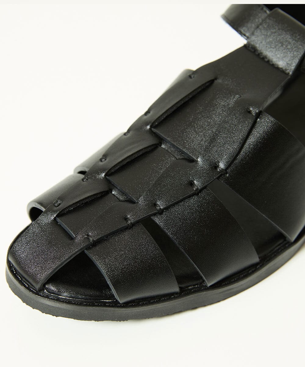 MS6GB07080 MK MICHEL KLEIN HOMME(MKミッシェルクランオム) クロッグサンダル ブラック