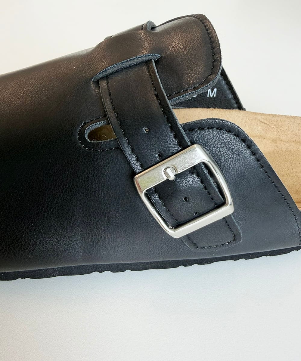 MS6GB07080 MK MICHEL KLEIN HOMME(MKミッシェルクランオム) クロッグサンダル ブラック