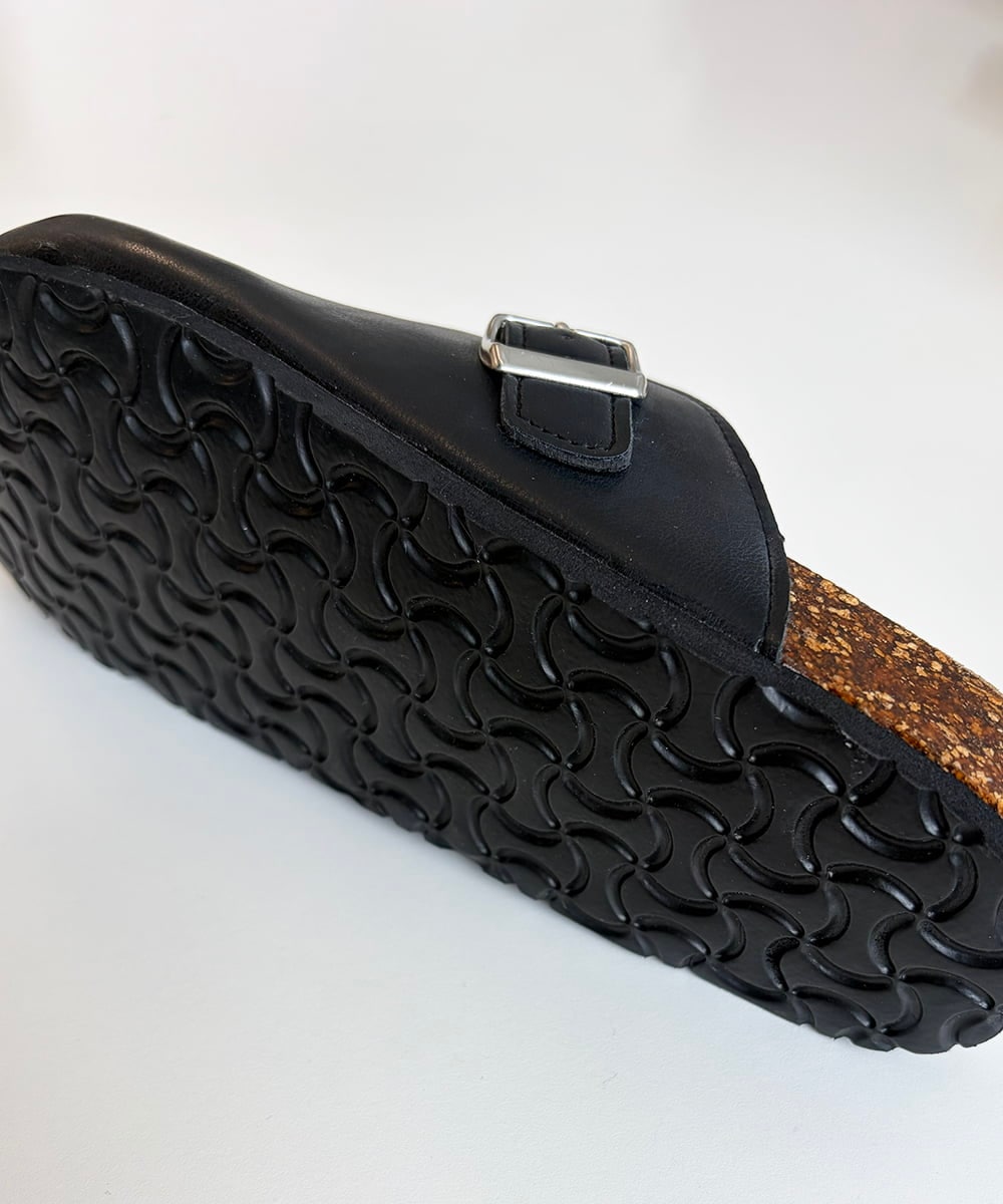 MS6GB07080 MK MICHEL KLEIN HOMME(MKミッシェルクランオム) クロッグサンダル ブラック