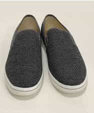 MS6GK41085 MK MICHEL KLEIN HOMME(MKミッシェルクランオム) モクメッシュスリッポン ダークグレー