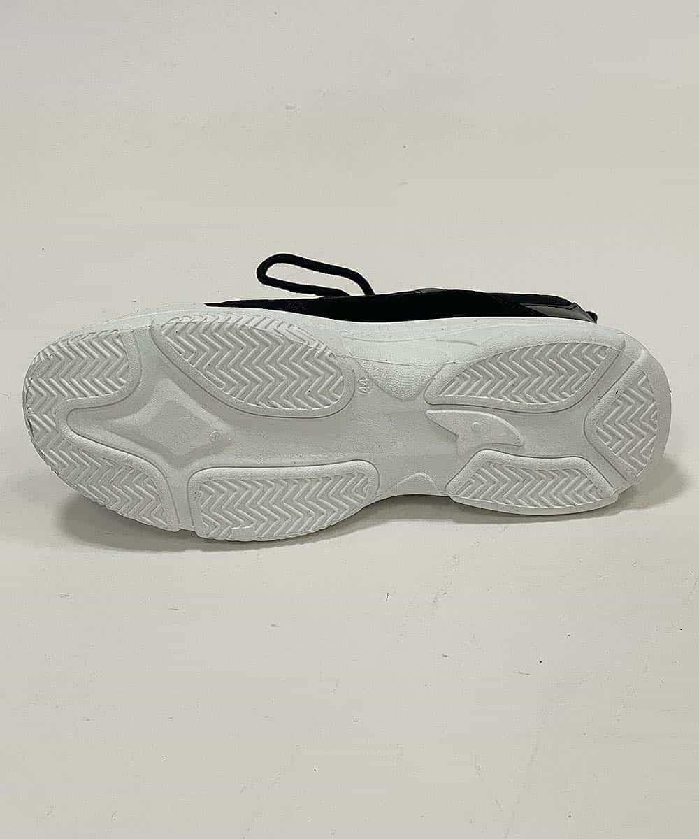 MS6GL44075 MK MICHEL KLEIN HOMME(MKミッシェルクランオム) ダッドスニーカー ブラック