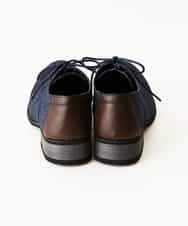 MS6GN02095 MK MICHEL KLEIN HOMME(MKミッシェルクランオム) デニムプレーントゥ ネイビー(57)