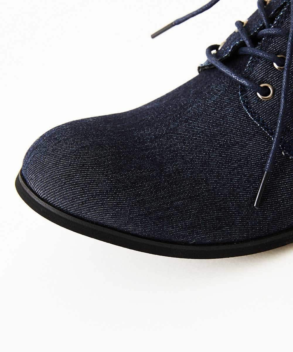MS6GN02095 MK MICHEL KLEIN HOMME(MKミッシェルクランオム) デニムプレーントゥ ネイビー(57)