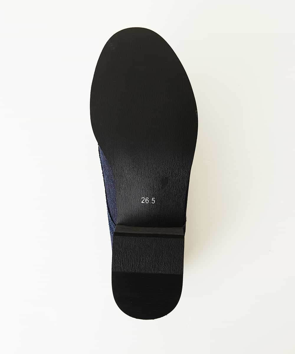 MS6GN02095 MK MICHEL KLEIN HOMME(MKミッシェルクランオム) デニムプレーントゥ ネイビー(57)