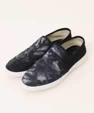 MS6GN04065 MK MICHEL KLEIN HOMME(MKミッシェルクランオム) タイダイスリッポン ブラック