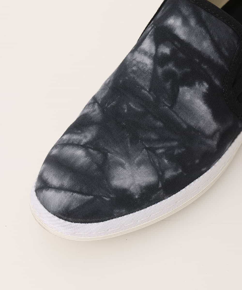 MS6GN04065 MK MICHEL KLEIN HOMME(MKミッシェルクランオム) タイダイスリッポン ブラック