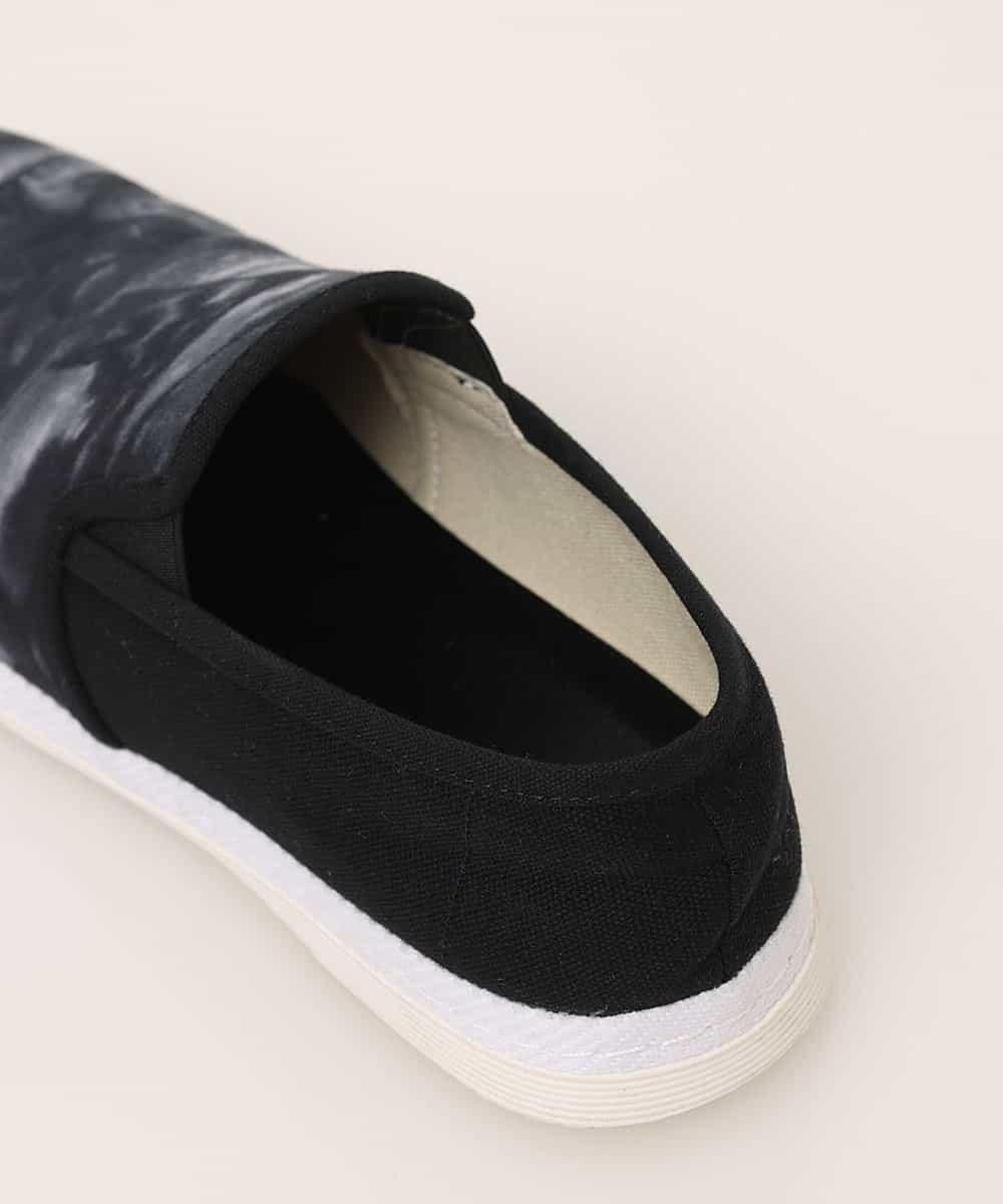 MS6GN04065 MK MICHEL KLEIN HOMME(MKミッシェルクランオム) タイダイスリッポン ブラック
