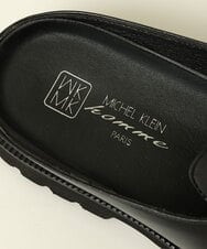 MS6GQ25100 MK MICHEL KLEIN HOMME(MKミッシェルクランオム) スリッポンサンダル ブラック