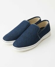 MS6GW63098 MK MICHEL KLEIN HOMME(MKミッシェルクランオム) 【旅行におすすめ】メッシュスリッポン ネイビー