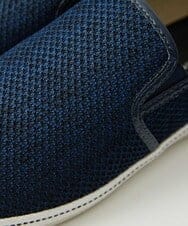 MS6GW63098 MK MICHEL KLEIN HOMME(MKミッシェルクランオム) 【旅行におすすめ】メッシュスリッポン ネイビー