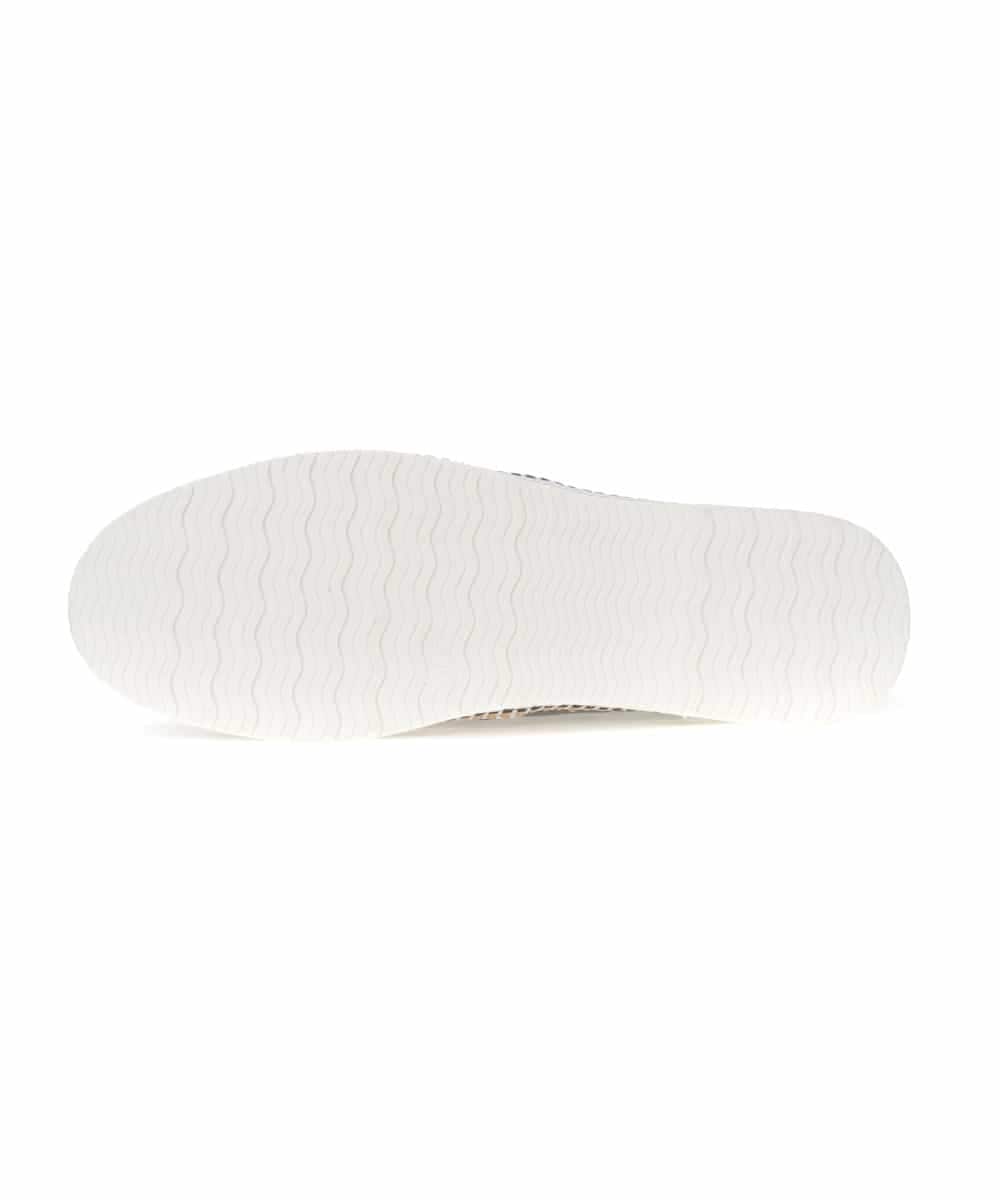MS6HD06095 MK MICHEL KLEIN HOMME(MKミッシェルクランオム) 編み込みデザインスリッポン ブラウン