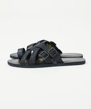 MS6HT64079 MK MICHEL KLEIN HOMME(MKミッシェルクランオム) マルチクロスサンダル ブラック(94)