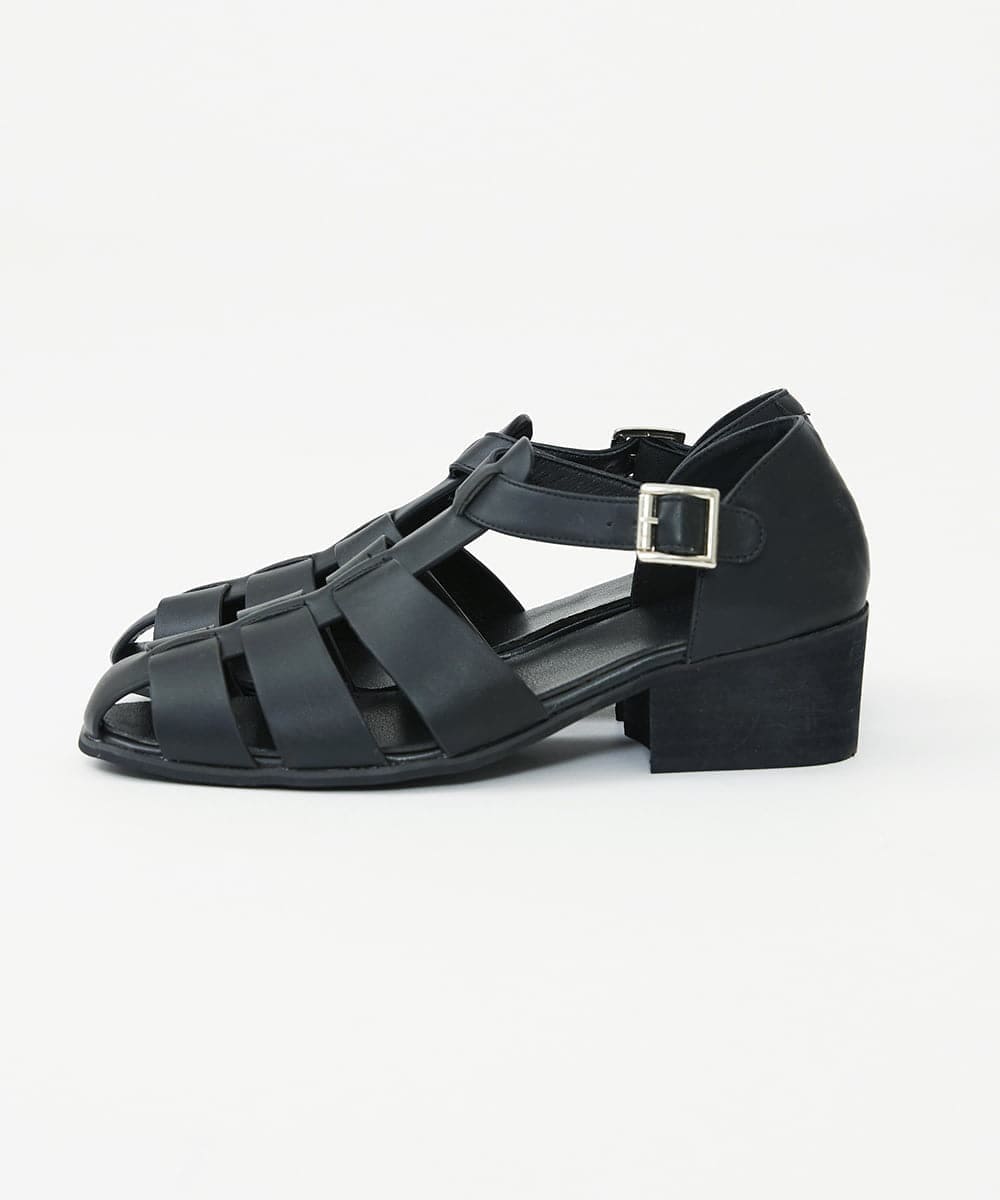 MS6HT65120 MK MICHEL KLEIN HOMME(MKミッシェルクランオム) グルカサンダル ブラック(94)
