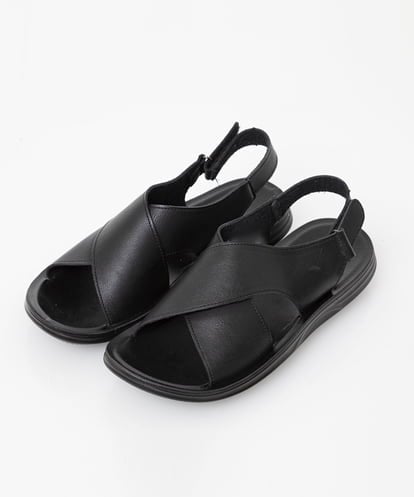 MS6HW82080 MK MICHEL KLEIN HOMME クロスベルトストラップサンダル