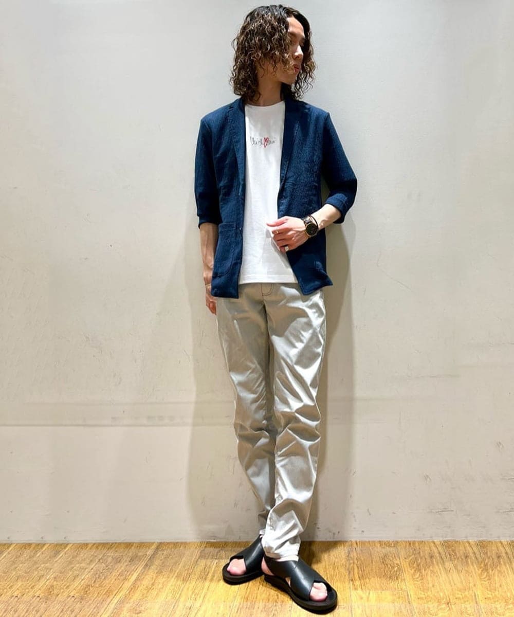 MS6HW82080 MK MICHEL KLEIN HOMME(MKミッシェルクランオム) クロスベルトストラップサンダル ブラック