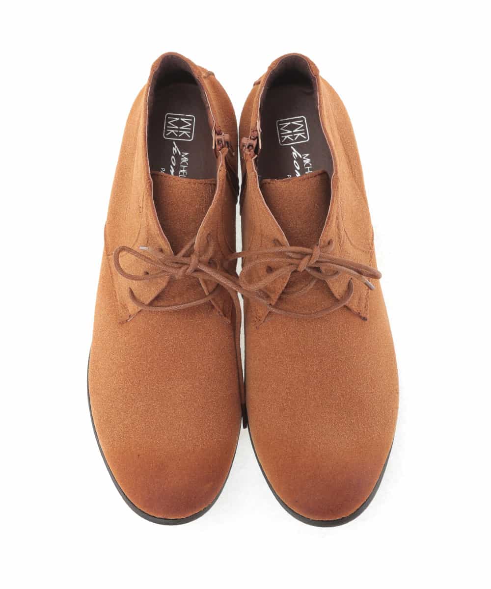 MS6JC08130 MK MICHEL KLEIN HOMME(MKミッシェルクランオム) フェイクレザーチャッカーブーツ ベージュ