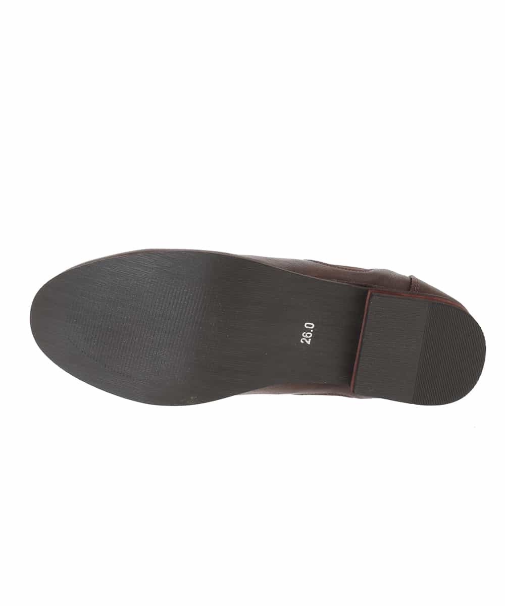 MS6JD22095 MK MICHEL KLEIN HOMME(MKミッシェルクランオム) サイドゴアスリッポン ブラウン