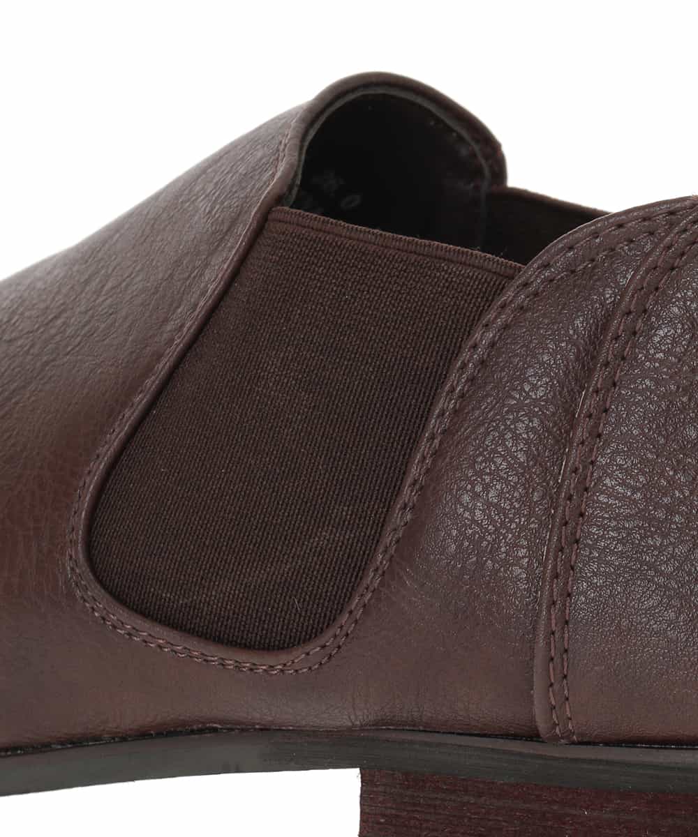 MS6JD22095 MK MICHEL KLEIN HOMME(MKミッシェルクランオム) サイドゴアスリッポン ブラウン