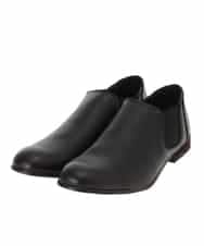 MS6JD22095 MK MICHEL KLEIN HOMME(MKミッシェルクランオム) サイドゴアスリッポン ブラック