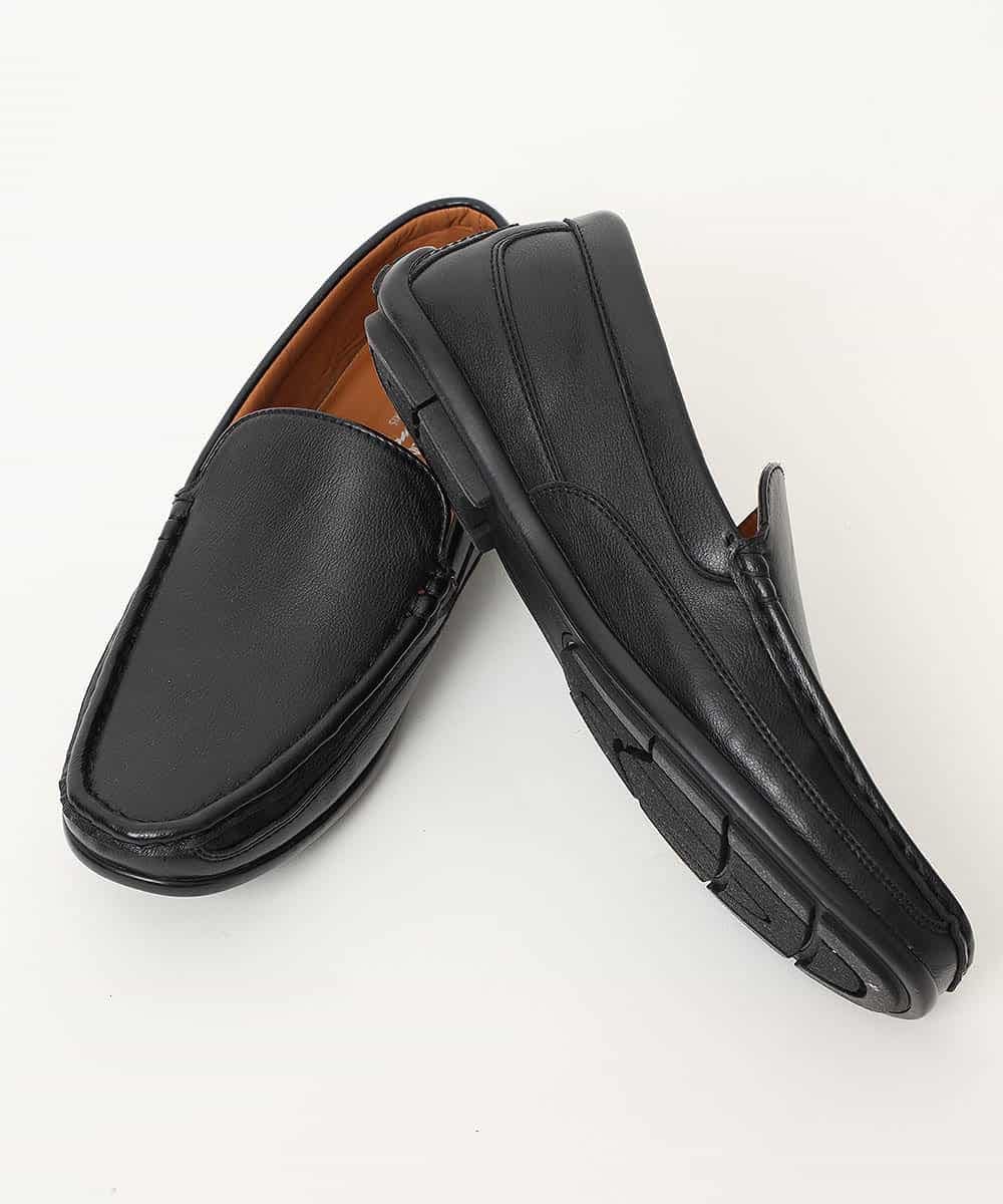 MS6JJ63080 MK MICHEL KLEIN HOMME(MKミッシェルクランオム) フェイクレザースリッポン ブラック(94)