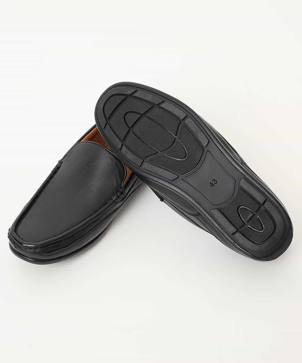 MS6JJ63080 MK MICHEL KLEIN HOMME(MKミッシェルクランオム) フェイクレザースリッポン ブラック(94)