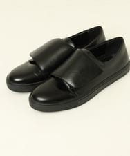 MS6JQ55098 MK MICHEL KLEIN HOMME(MKミッシェルクランオム) バンドスニーカー ブラック