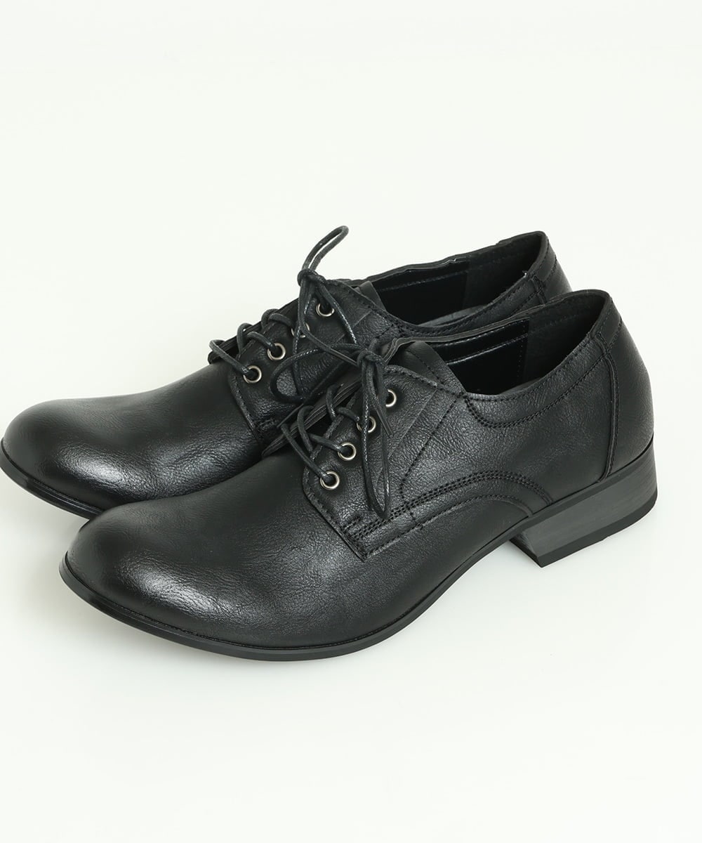 MS6JQ58098 MK MICHEL KLEIN HOMME(MKミッシェルクランオム) フェイクレザーシューズ ブラック