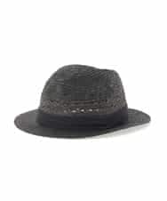 MS7GD01064 MK MICHEL KLEIN HOMME(MKミッシェルクランオム) ストロー中折れハット ブラック