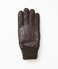 MSTAB80080 MK MICHEL KLEIN HOMME(MKミッシェルクランオム) シープスキングローブ ブラウン