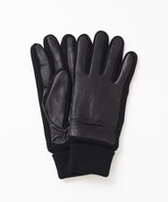 MSTAB80080 MK MICHEL KLEIN HOMME(MKミッシェルクランオム) シープスキングローブ ブラック