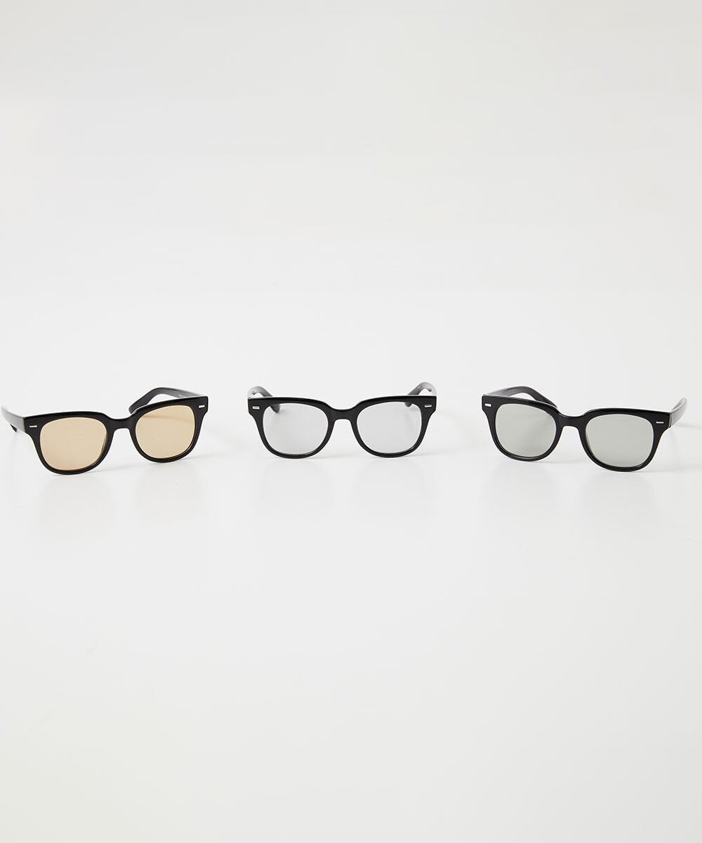 MSYGB01050 MK MICHEL KLEIN HOMME(MKミッシェルクランオム) ウェリントンフレームサングラス ブラウン