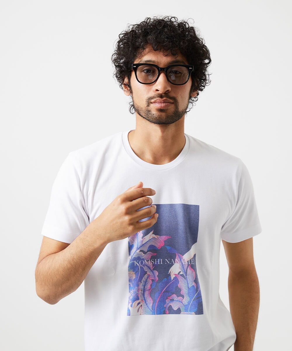 MSYGB01050 MK MICHEL KLEIN HOMME(MKミッシェルクランオム) ウェリントンフレームサングラス ライトグレー