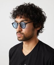 MSYGB02050 MK MICHEL KLEIN HOMME(MKミッシェルクランオム) ボストンフレームサングラス ライトブルー