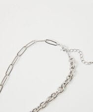 MSYGB07040 MK MICHEL KLEIN HOMME(MKミッシェルクランオム) アズキチェーンネックレス シルバー