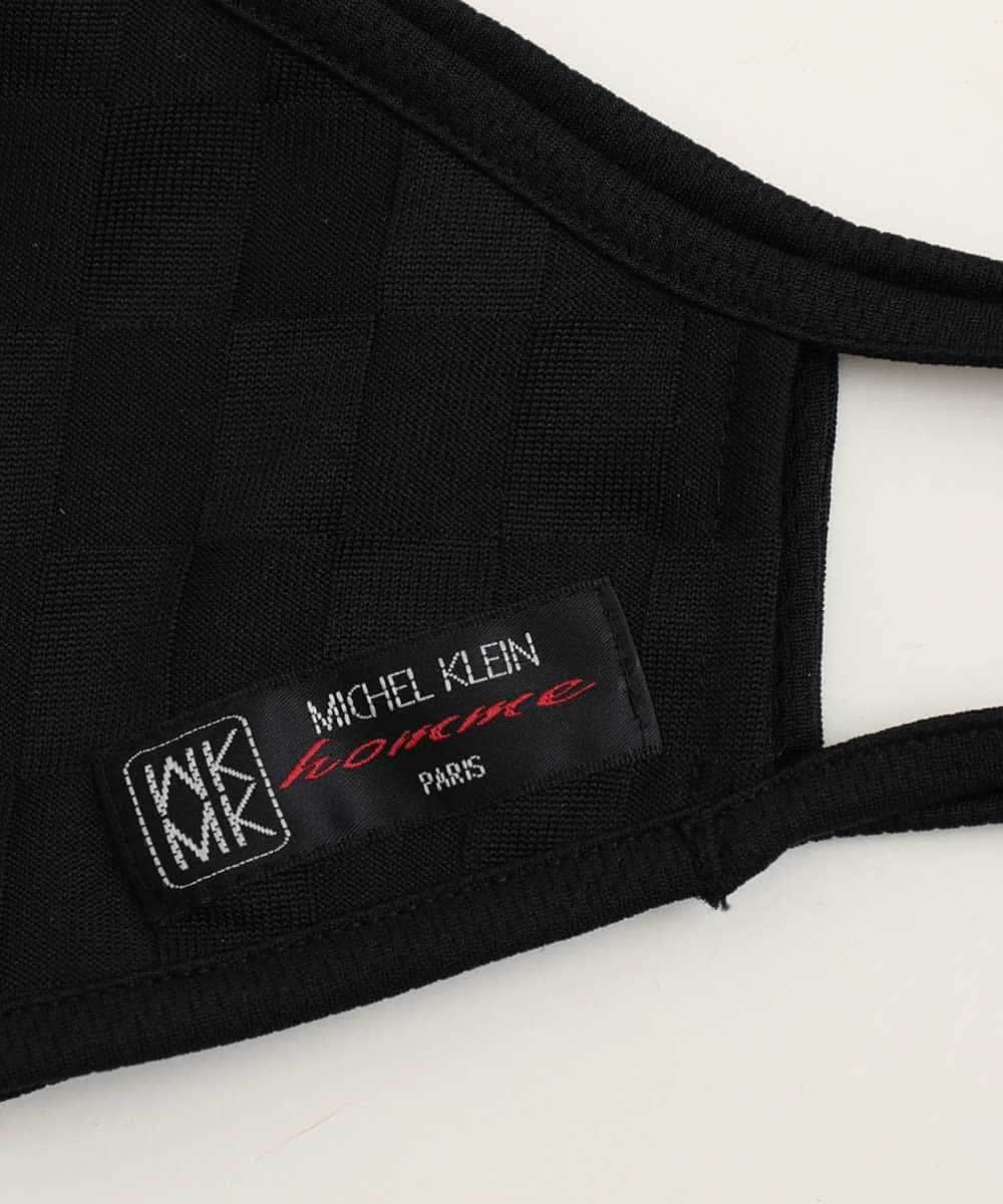 MSYGN05020 MK MICHEL KLEIN HOMME(MKミッシェルクランオム) 【洗える/返品不可】ブランドマスク（2枚セット）/クールブロックリンクス ブラック(94)