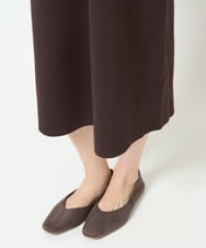 NGAJD11390 GIANNI LO GIUDICE(ジャンニ ロ ジュディチェ) [洗える]ヴィスコースミラノワンピース ブラウン