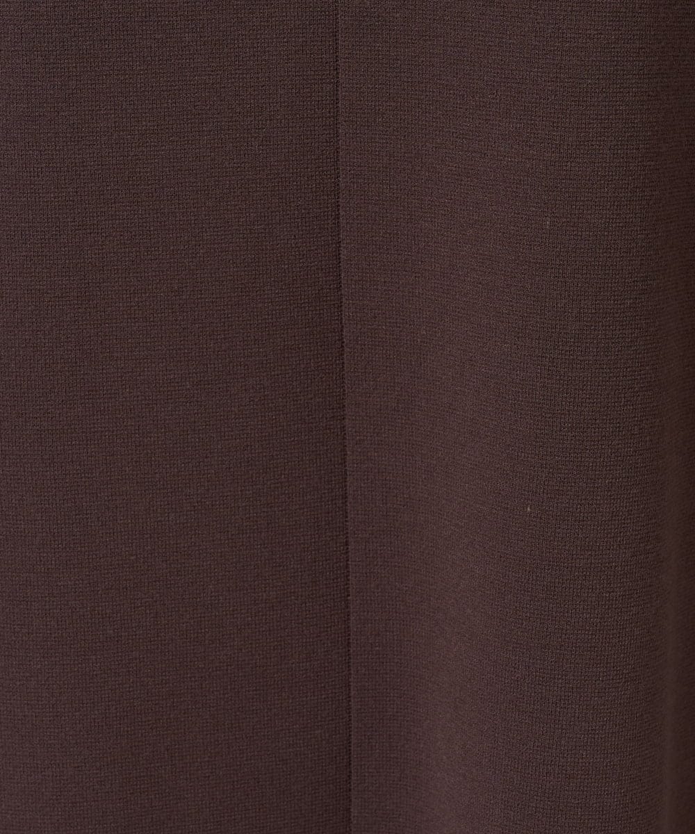 NGAJD11390 GIANNI LO GIUDICE(ジャンニ ロ ジュディチェ) [洗える]ヴィスコースミラノワンピース ブラウン