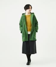 NGBAE23230 GIANNI LO GIUDICE(ジャンニ ロ ジュディチェ) [洗える]シャーリング起毛ブラウス アイボリー