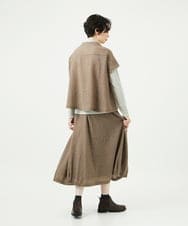 NGBAE36230 GIANNI LO GIUDICE(ジャンニ ロ ジュディチェ) リファインガーゼブラウス ベージュ