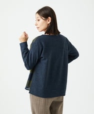 NGBAF16290 GIANNI LO GIUDICE(ジャンニ ロ ジュディチェ) [日本製]リファインガーゼブロックチェックプルオーバー イエロー