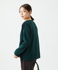 NGBAF16290 GIANNI LO GIUDICE(ジャンニ ロ ジュディチェ) [日本製]リファインガーゼブロックチェックプルオーバー グリーン