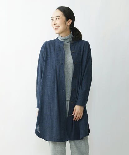 NGBAT25360 GIANNI LO GIUDICE リファインガーゼチュニックブラウス
