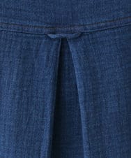 NGBEB50350 GIANNI LO GIUDICE(ジャンニ ロ ジュディチェ) [洗える]二重織ガーゼデニムロングブラウス ネイビー